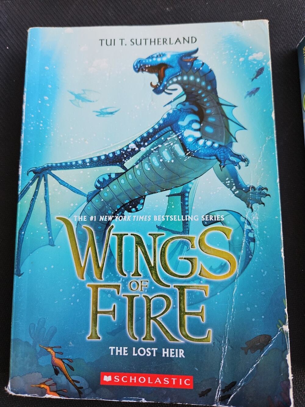 Lost Heir (Wings of Fire #2) by Tui T. Sutherland (2013, Trade Paperback)